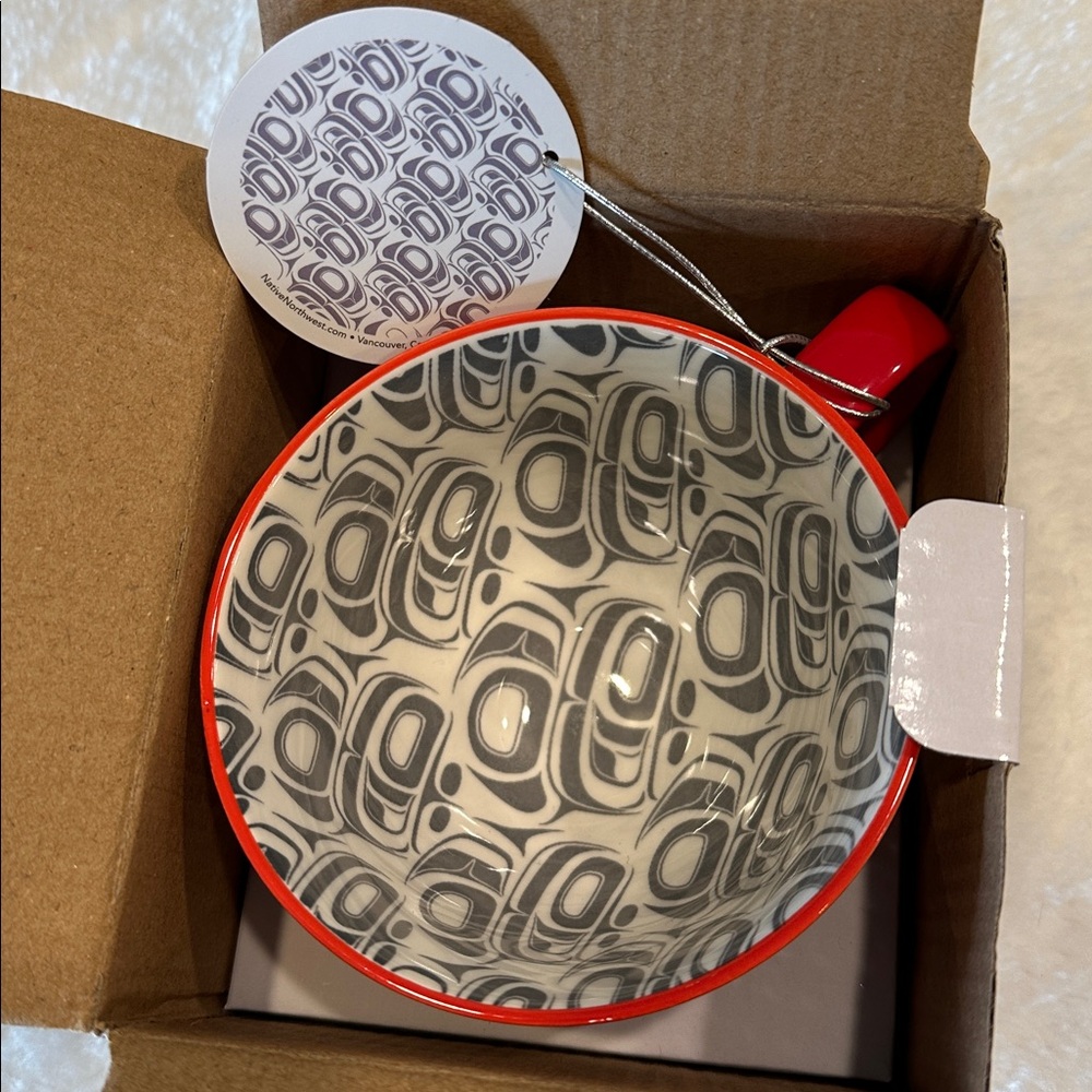 NIBox. Porcelain Art mug